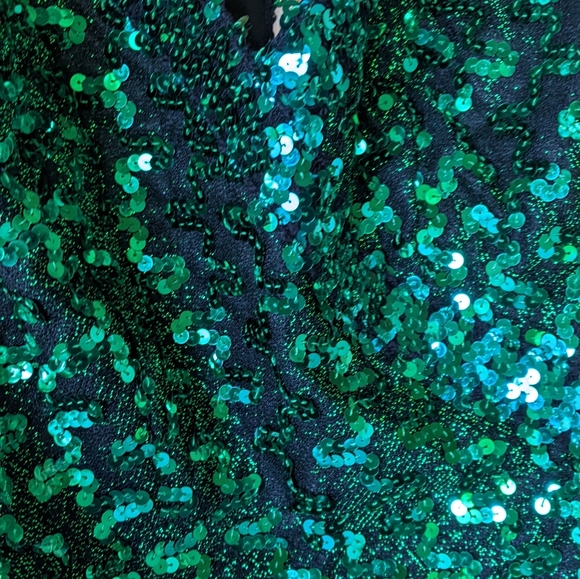 Lilli Diamond California Vintage Sequin Gown. Size 10 - Picture 7 of 13